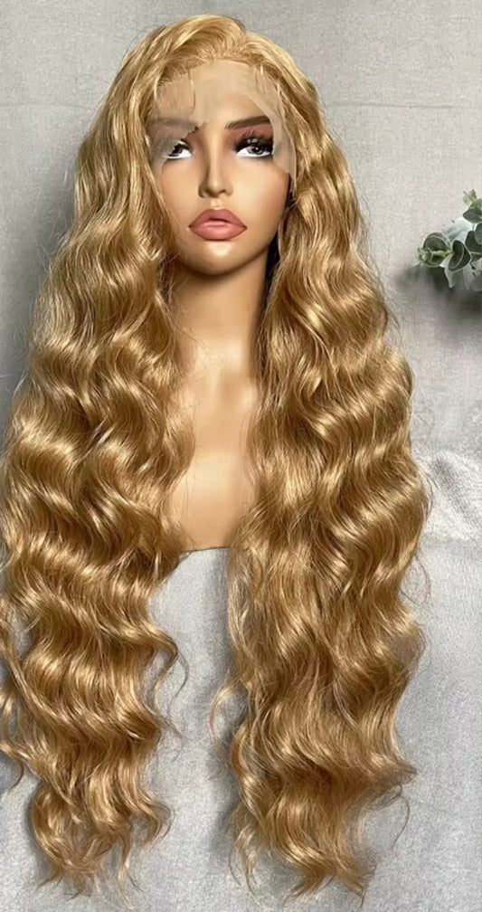 Synthetic malibu wig 9X6 32 Inch