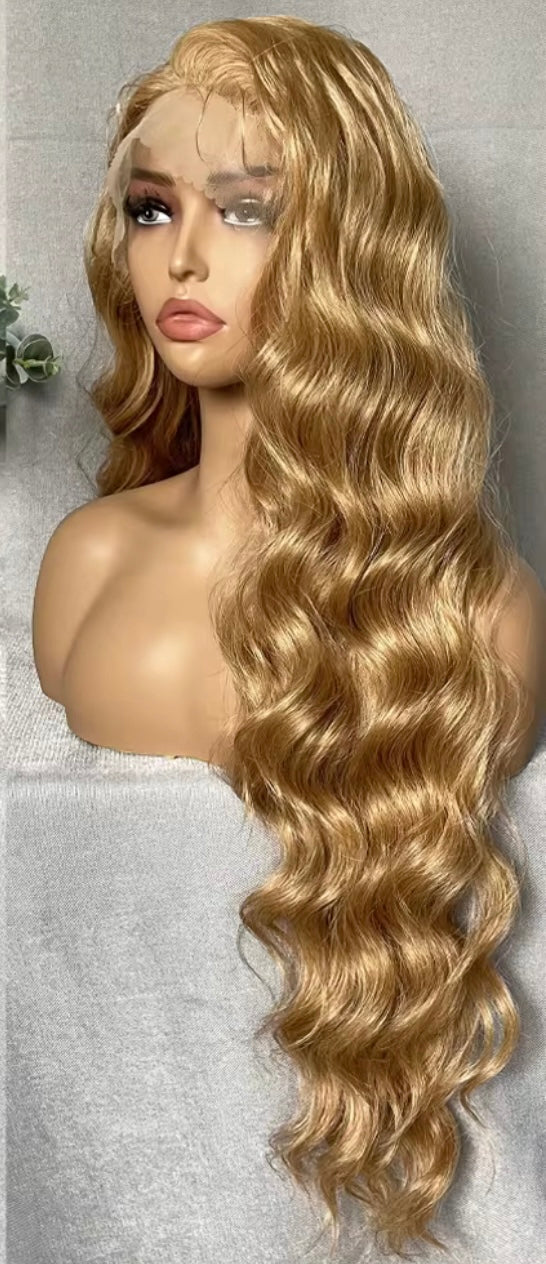 Synthetic malibu wig 9X6 32 Inch