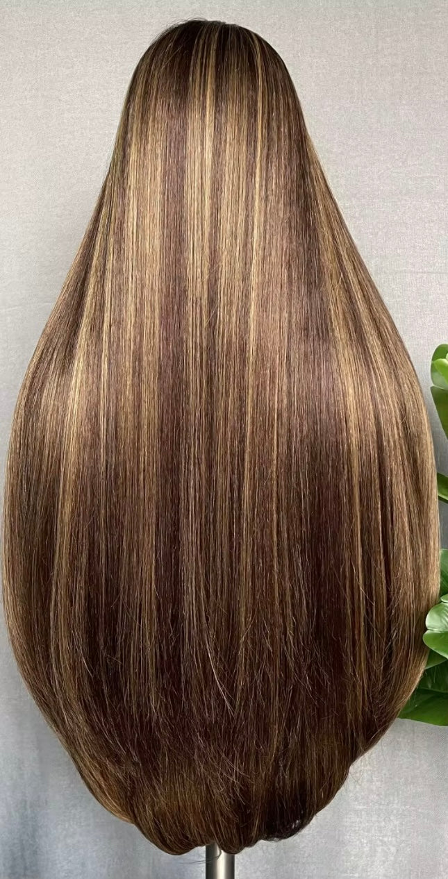 Synthetic highlight wig 9X6 32 Inch